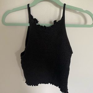 Black Crop Top